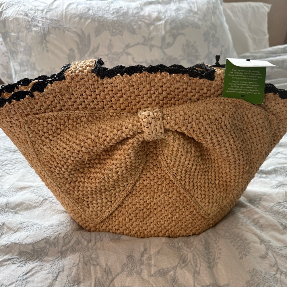Kate Spade x Target Woven Tote Bag